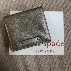 Kate Spade Sparkly Silver Wallet